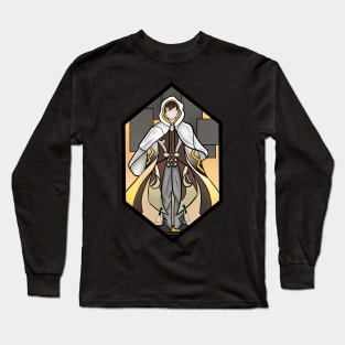 Zhongli Stain Glass Long Sleeve T-Shirt